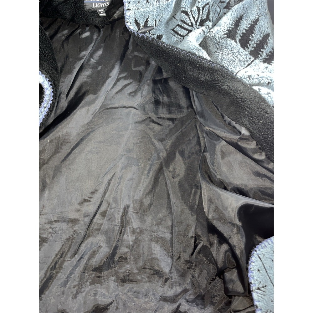 Vintage Nordic Lights Winter Coat Jacket Womens Size XL Caribou Tree Snowflake - Picture 7 of 11